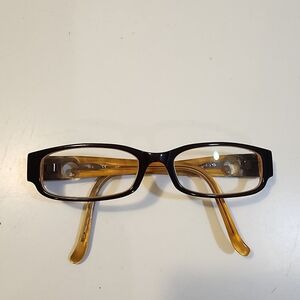 Candie's Stylish Brown and Tan Eyeglasses
